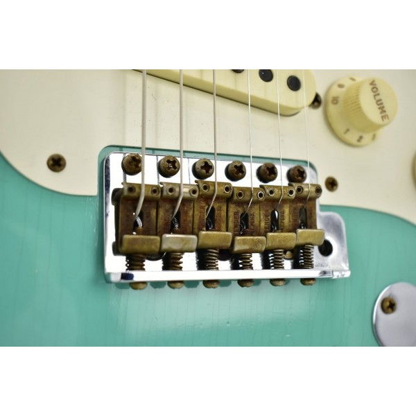Guitarra Eléctrica Fender Custom Shop 57 Stratocaster Journeyman Relic 2021 Aged Seafoam Green