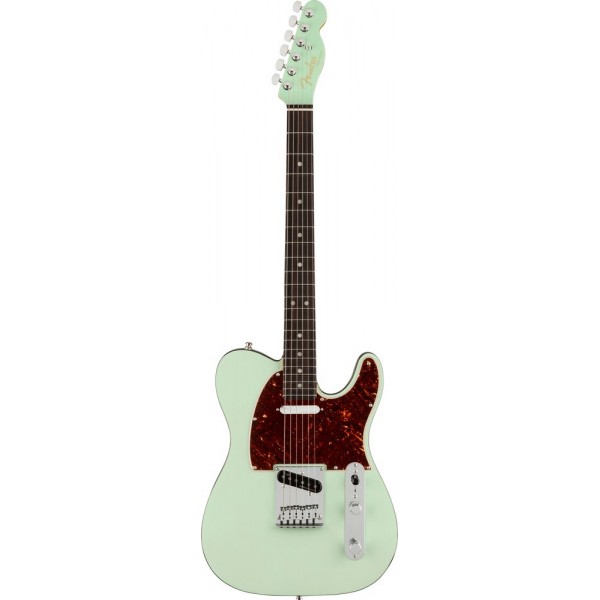Guitarra Fender Ultra Luxe Telecaster RW Transparent Surf Green