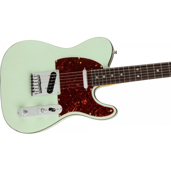 Guitarra Fender Ultra Luxe Telecaster RW Transparent Surf Green