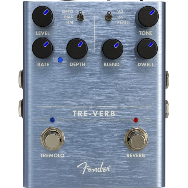Pedal Fender Tre-Verb Digital Reverb/Trémolo