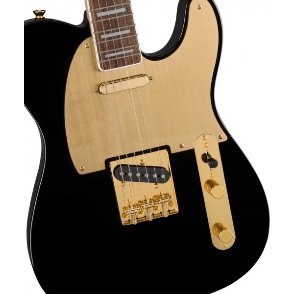 Guitarra Eléctrica Fender 40th Anniversary Telecaster Gold Edition LRL BLK Black