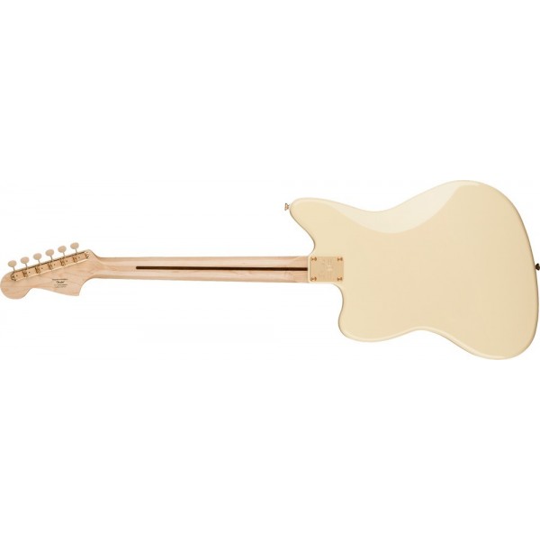 Guitarra Eléctrica Fender 40th Anniversary Jazzmaster Gold Edition LRL OWT Olympic White