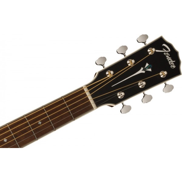 Guitarra Acústica Fender PD-220E Dreadnought ACB Aged Cognac Burst  Con Estuche