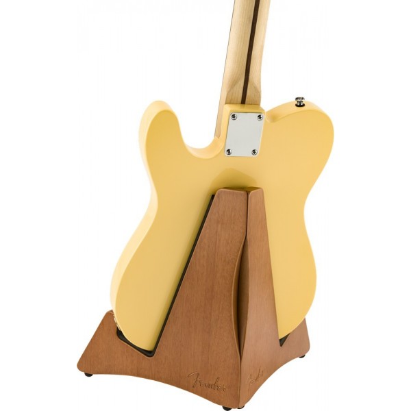 Soporte Para Guitarra Y Bajo Fender Timberframe Electric Guitar Stand Natural