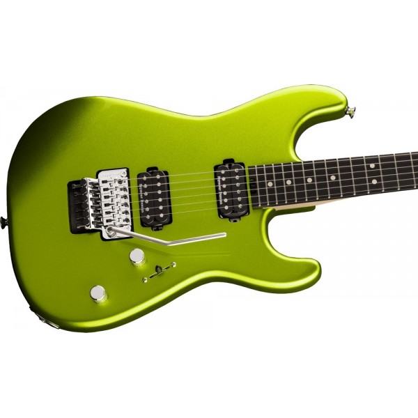 Guitarra Eléctrica Charvel Pro-Mod San Dimas Style 1 HH FR E Lime Green Metallic