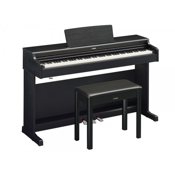 Piano Con Mueble Yamaha Arius YDP 165B Black Negro