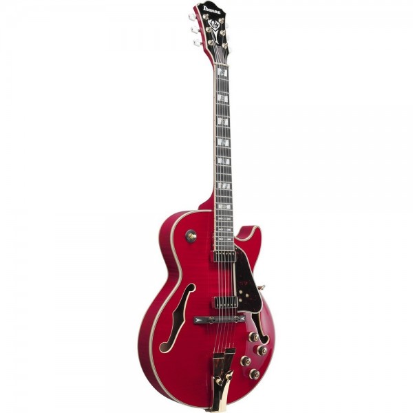 Guitarra Eléctrica Ibanez GB10SEFM SRR George Benson Signature Sapphire Red