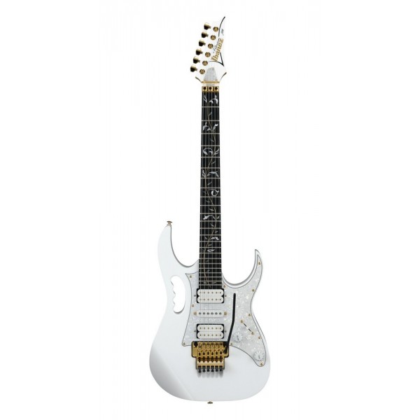 Guitarra Eléctrica Ibanez JEM7V PWH Premium steve Vai Signature White