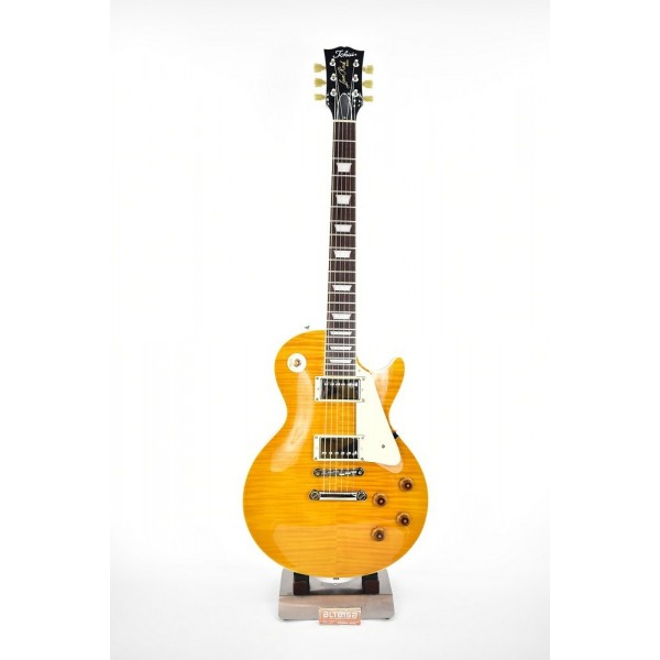 Guitarra Eléctrica Tokai LS136F LD Flame Lemon Drop Les Paul