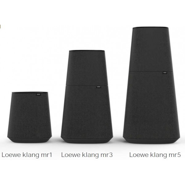 Altavoces Bluetooth Multiroom Loewe Klang MR1 Basalt Grey
