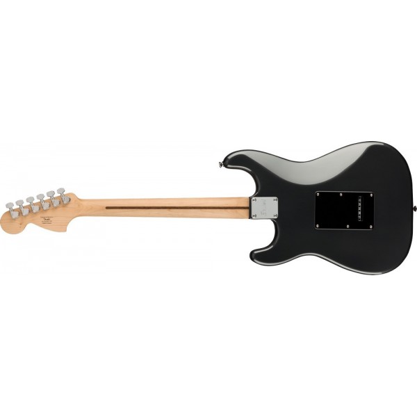 Pack De Guitarra Stratocaster Squier Affinity HSS Laurel Charcoal Frost Metallic + Amplificador