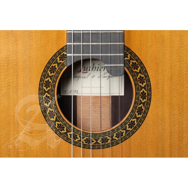 Guitarra Clásica Alhambra Luthier India Montcabrer Con Estuche