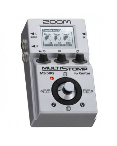 Pedal Multiefecto Para Guitarra Zoom MS-50G