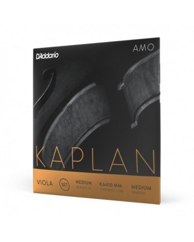 Juego De Cuerdas Para Viola D'Addario Kaplan Amo Escala Media Tensión Media KA410 MM