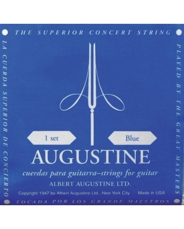 Cuerda Guitarra Española Augustine Azul 4