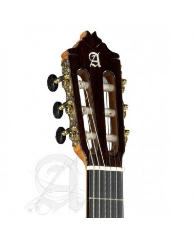 Guitarra Clásica Alhambra 9 P CW E8 Cutaway Electrificada Con Estuche