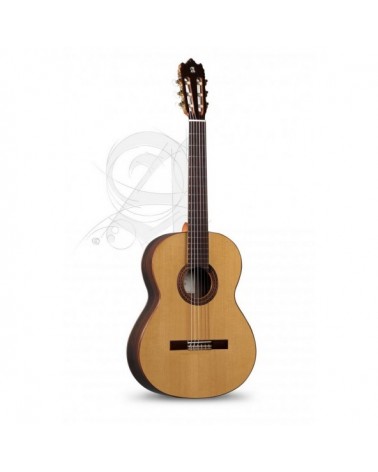 Guitarra Clásica Alhambra Iberia ziricote Con Funda 9730 10 mm
