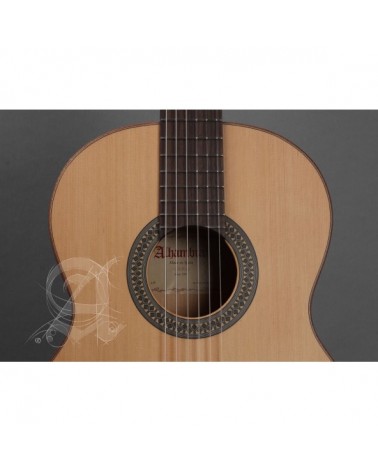 Guitarra Flamenca Alhambra 2 F Con Golpeador Con Funda 9730 10 mm