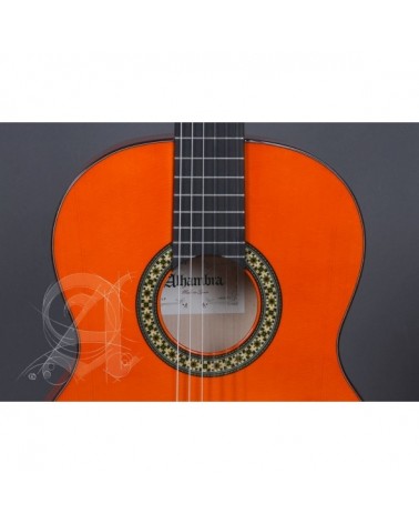 Guitarra Flamenca Alhambra 4 F Pure C Con Golpeador Con Funda 9738 25 mm
