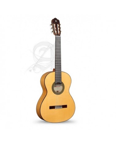Guitarra Flamenca Alhambra 5 F Con Golpeador Con Funda 9730 9738 25 mm