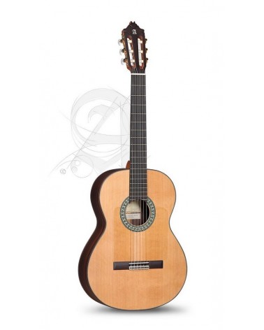 Guitarra Flamenca Alhambra 5 Fp OP Piñana Con Funda 9738 25 mm