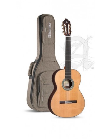Guitarra Flamenca Alhambra 5 Fp OP Piñana Con Funda 9738 25 mm