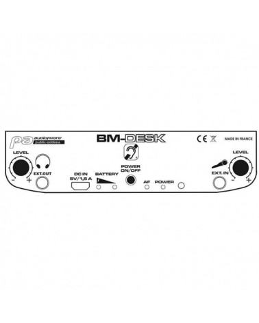 Amplificador De Bucle Magnético Portátil Audiophony BM-DESK