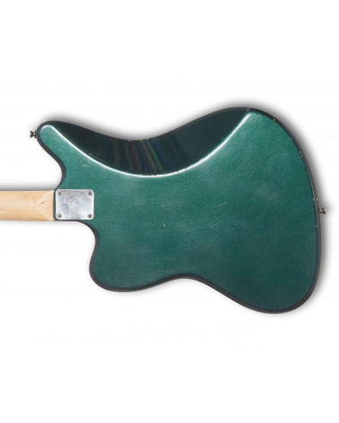Guitarra Maybach Jazzpole Con Bigsby Candy Green Metallic Relic