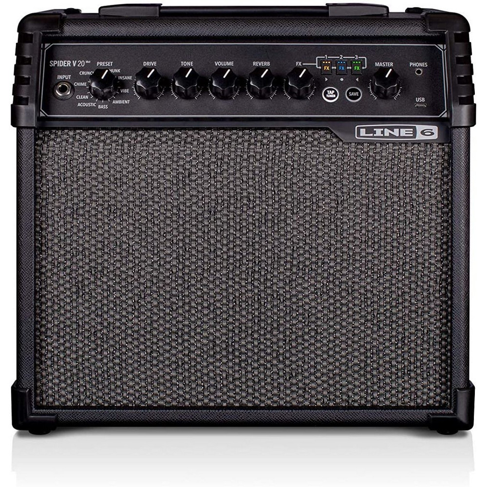 Amplificador De Guitarra Eléctrica Line 6 Spider V20 MkII 20W