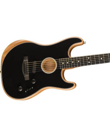 Guitarra Fender American Acoustasonic Stratocaster Black