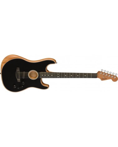 Guitarra Fender American Acoustasonic Stratocaster Black
