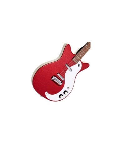 Guitarra Danelectro 59 Mod Nos + Doble Cut Metalflake Red