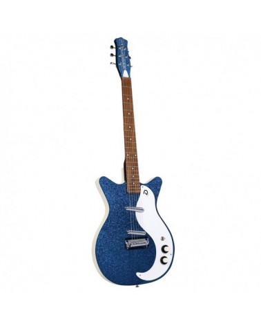 Guitarra Danelectro 59 Mod Nos + Doble Cut Metalflake Deeop Blue