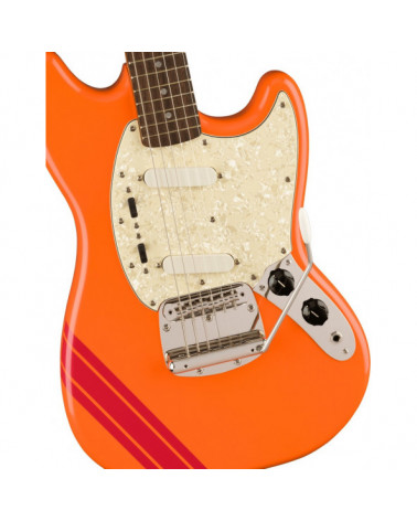 Guitarra Eléctrica Fender Squier Mustang FSR Clasic Vibe Comp Pog LRL Capri Orange