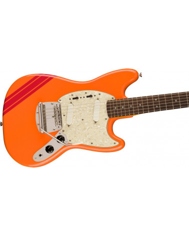 Guitarra Eléctrica Fender Squier Mustang FSR Clasic Vibe Comp Pog LRL Capri Orange