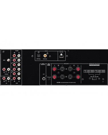 Amplificador HiFi Stereo Yamaha A-S301 60+60W RMS Black