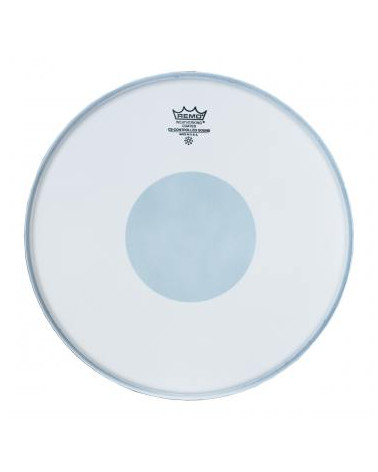 Parche Remo 14" Controlled Sound Coated Black Dot CS-0114-10