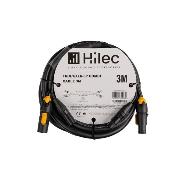 Cable Combi True1/XLR-5P 3 M Hilec