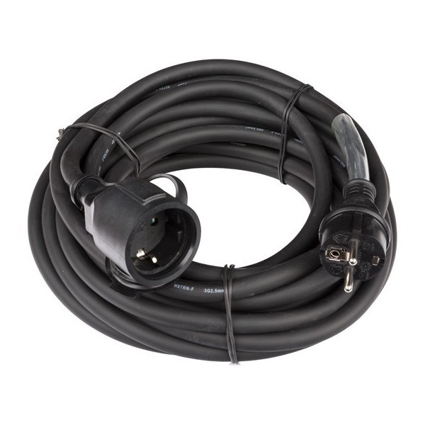 Cable Schuko-Schuko H07RN-F 10 M 3X2,5 mm2 Hilec