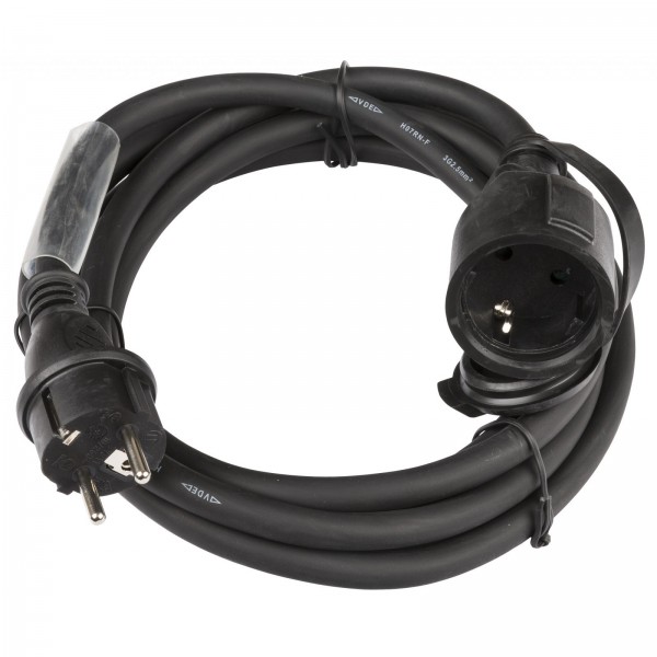 Cable Schuko-Schuko H07RN-F 3M. 3X2,5 mm2 Hilec