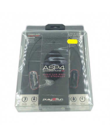 Auricular Reproductor MP3 Audiophony ASP4-Black Plegable