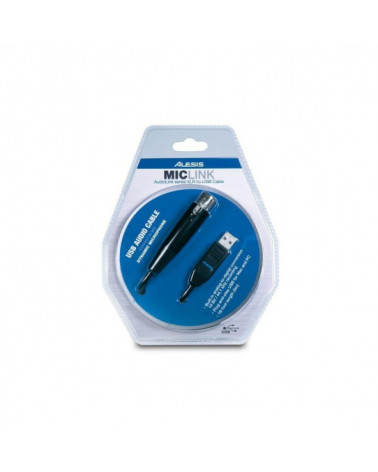Cable USB-XLR Para Micrófono Alesis MicLink 5 Metros