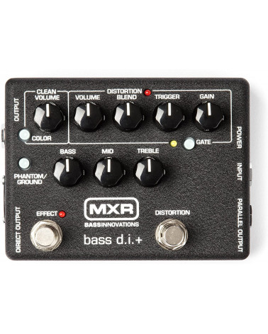 Pedal Distorsión Dunlop MXR M-80 Bass DI