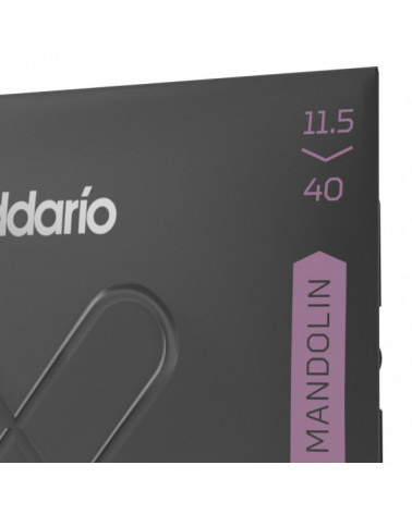Juego De Cuerdas Para Mandolina D'Addario XTM11540 XT Mandolin Phosphor Bronze Calibre Custom Medio 115-40