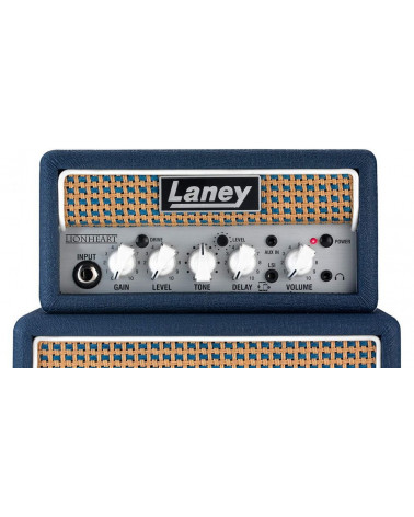 Mini Amplificador Combo Para Guitarra Stack Smart Lionheart Laney MINISTACK-LION Stereo Con Delay