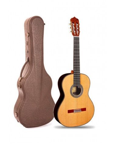 Guitarra Clásica Alhambra Línea Profesional Con Estuche Modelo 9650
