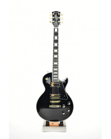 Guitarra Edwards ESP ELP130CD Les Paul Custom Black