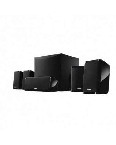 Sistema MusicCast Yamaha YHT-441 Negro (Receptor Audio Vídeo RX-V4A Negro + Sistema de Altavoces 5.1 NSP 41)
