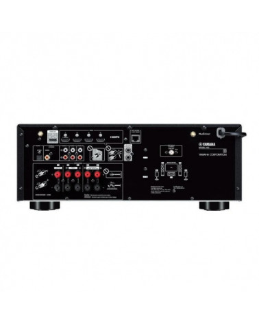 Sistema MusicCast Yamaha YHT-441 Negro (Receptor Audio Vídeo RX-V4A Negro + Sistema de Altavoces 5.1 NSP 41)