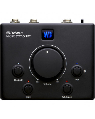 Control De Monitores Bluetooth PreSonus MicroStation-BT